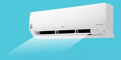 Ventilatiestand van een airco