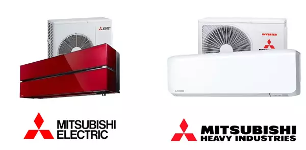 Split-airco's van MHI en ME