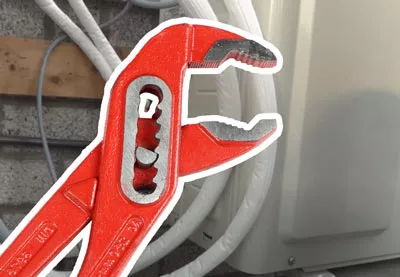 Werkzaamheden bij het inbedrijfstellen van een airco